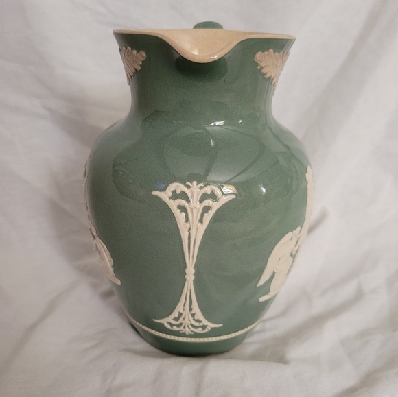 Antique Wardle Pitcher | Angels | Late 1800s - Picture 2 of 12